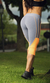 Bia Brazil Short Leggings 3121 Light Grey / Orange.