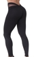 RAW By Adriana Kuhl Bubble Butt Tights Black